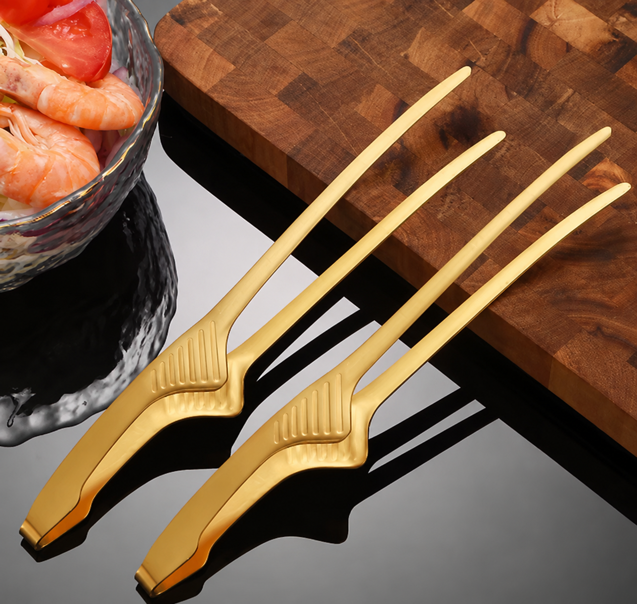 Stainless Steel BBQ Tongs
