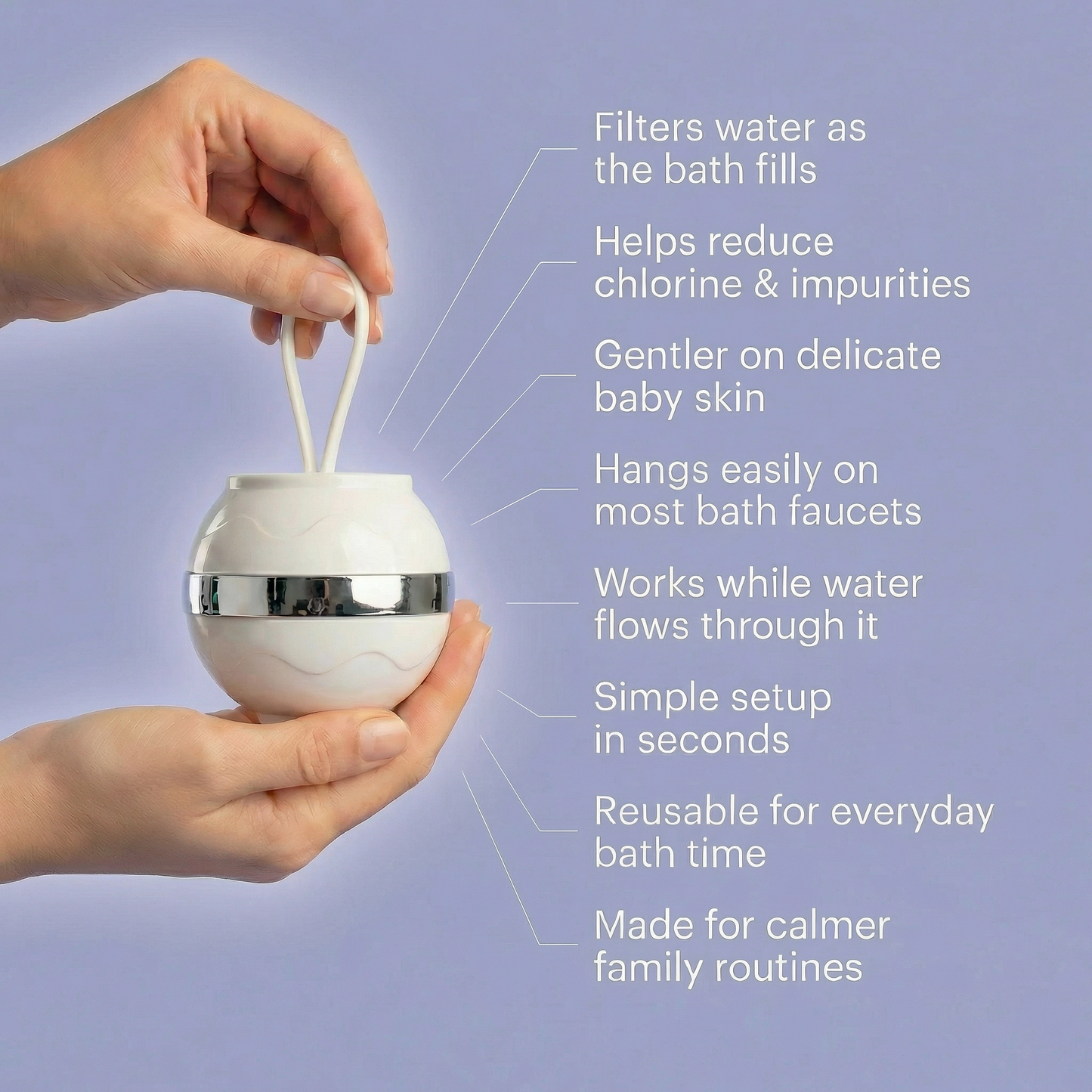 Skincare Bath Filter by PuureFlow™